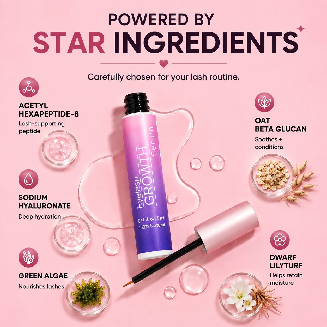 Peptide Lash Growth Serum